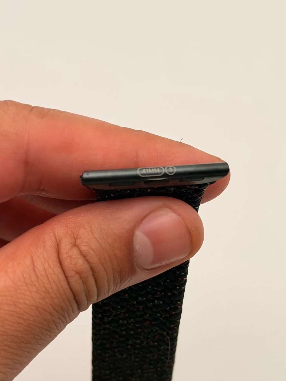 Apple Watch Black Unity Braided Solo Loop Band For 42/44/46/49mm, Very Good